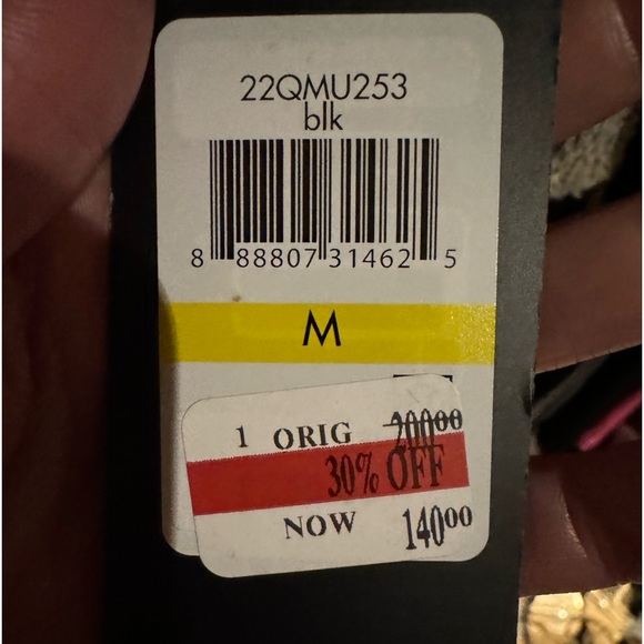 Guess  black leather jacket - Picture 4 of 4